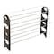 Hastings Home Shoe Rack, Stackable Storage Bench, Closet, Bathroom, Kitchen, Entry Organizer, 4-Tier Space Saver 638750EFB - alternate 3
